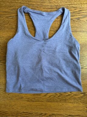 Halo Performance Crop 2.0 Cosmic Heather Medium